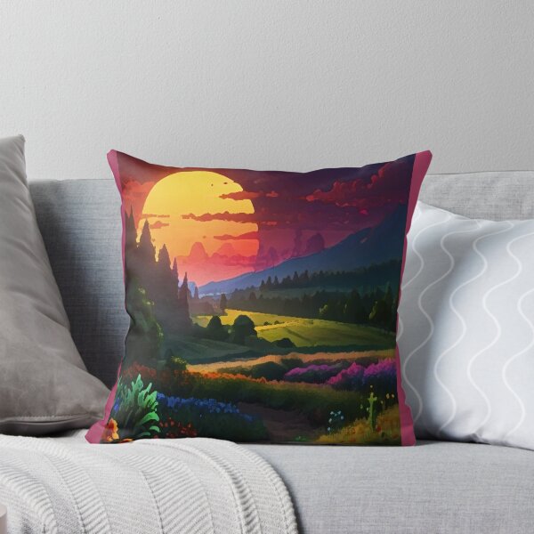 Item preview, Paisaje, Atardecer de Verano designed and sold by ART-WORLD-VIMO.