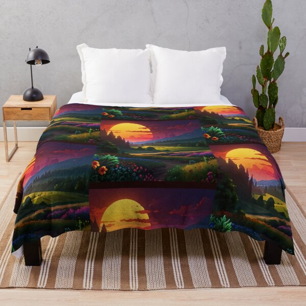 Item preview, Paisaje, Atardecer de Verano designed and sold by ART-WORLD-VIMO.