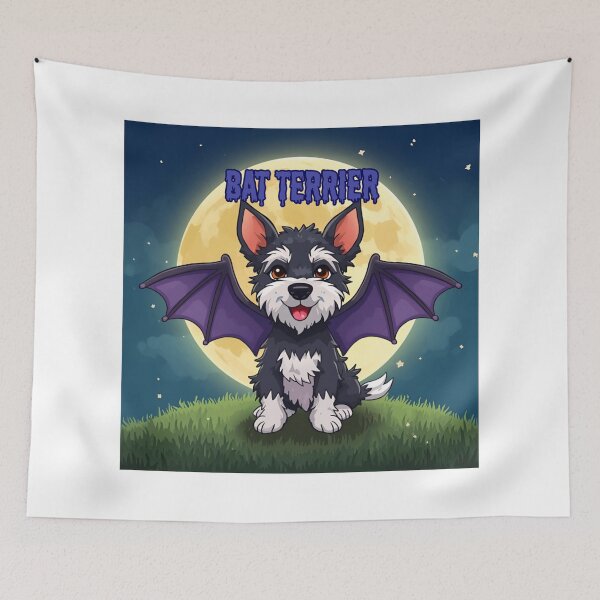 Item preview, Bat Terrier designed and sold by PetJoyPrintsCO.