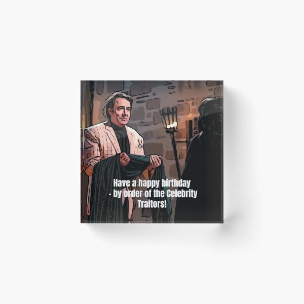 Item preview, Celebrity Traitors Jonathan Ross Happy Birthday  designed and sold by JustforLaughs1.