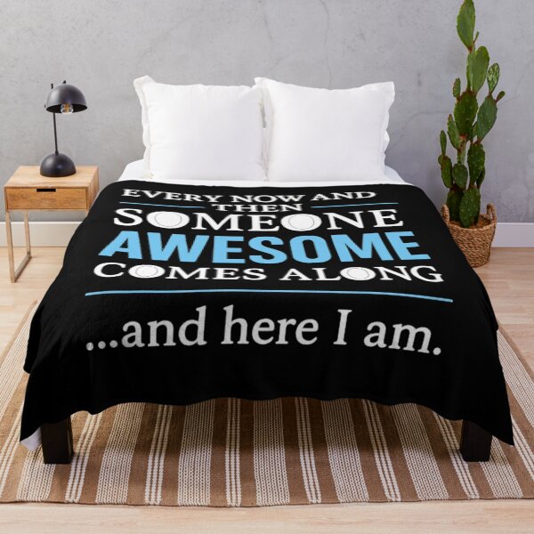 Item preview, Someone AWESOME Comes Along – Motivational Typography T-Shirt Design designed and sold by DailyDrivesct.