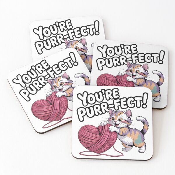 Item preview, You Are Purr-Fect | Cute Cat Pun Design | Playful Feline Artwork | Adorable Kitty Graphic designed and sold by PaintedPixels01.