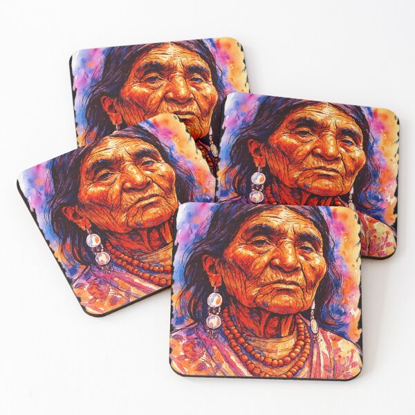 Item preview, Dolores Cacuango Quilo Indigenous leader activist designed and sold by Sarcastic designs.