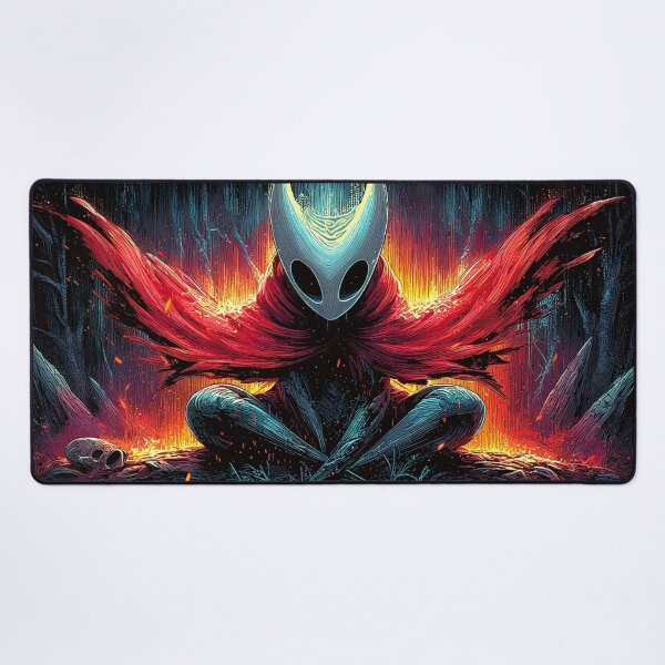 Item preview, Hollow Knight Silksong Deskmat: Hallownest's Eternal Vigil designed and sold by Senpaiwaves.