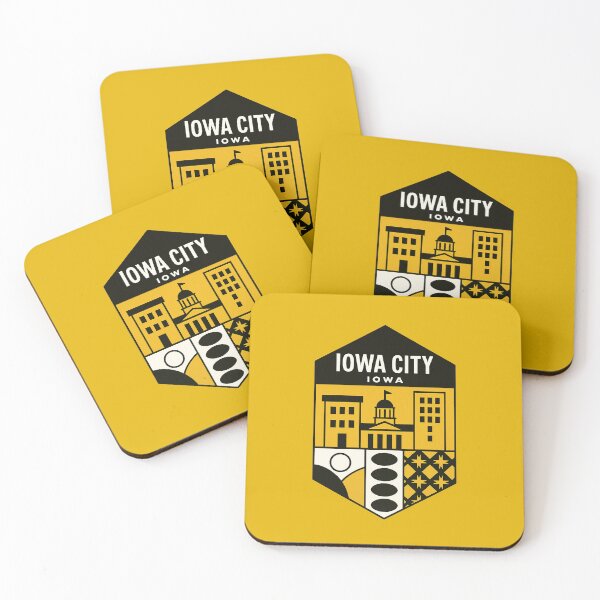 Item preview, Iowa City  designed and sold by Broken Antler Designs .