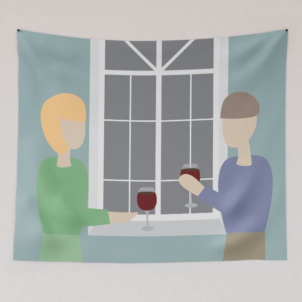 Item preview, Conversations by the Window designed and sold by ROSE ANN BANILAR.