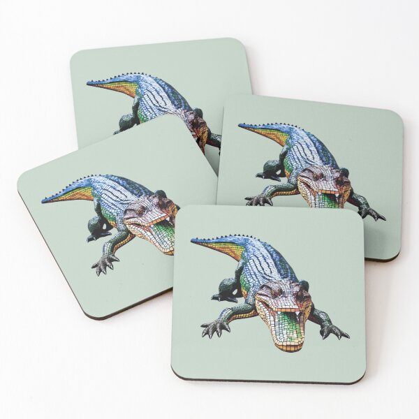 Item preview, annoying alligator mosaic designed and sold by designmari.