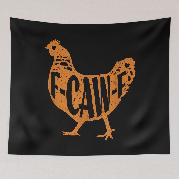 Item preview, Funny Chicken F-Caw-F Humor Fcawf Chicken Meme Halloween  designed and sold by merlinnears.