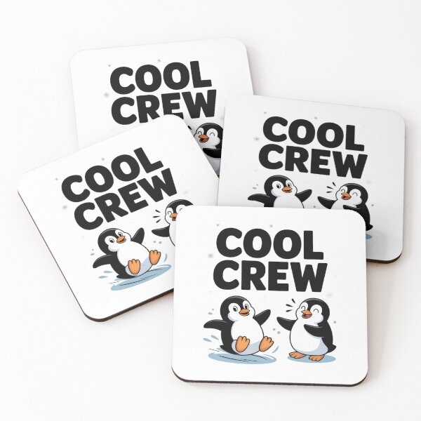 Item preview, Cool Crew | Fun Group Design | Playful Typography Artwork | Trendy Casual Graphic designed and sold by PaintedPixels01.