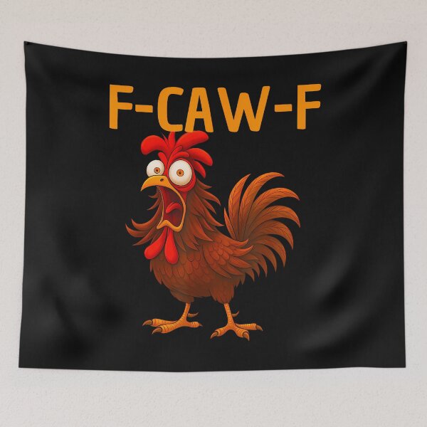 Item preview, Funny F-Caw-F Chicken Rooster Meme Humor Fcawf Women Men designed and sold by merlinnears.