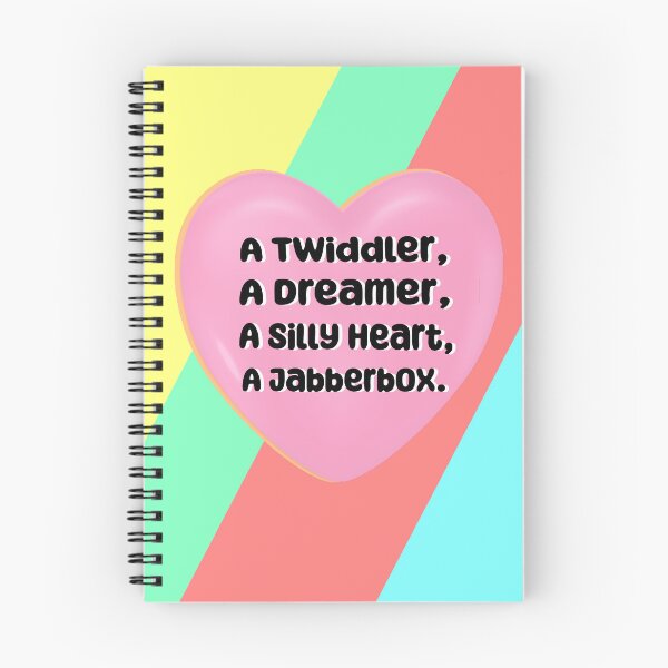 Item preview, Twiddler, dreamer, silly heart,  jabberbox designed and sold by GemimaRosaArt.