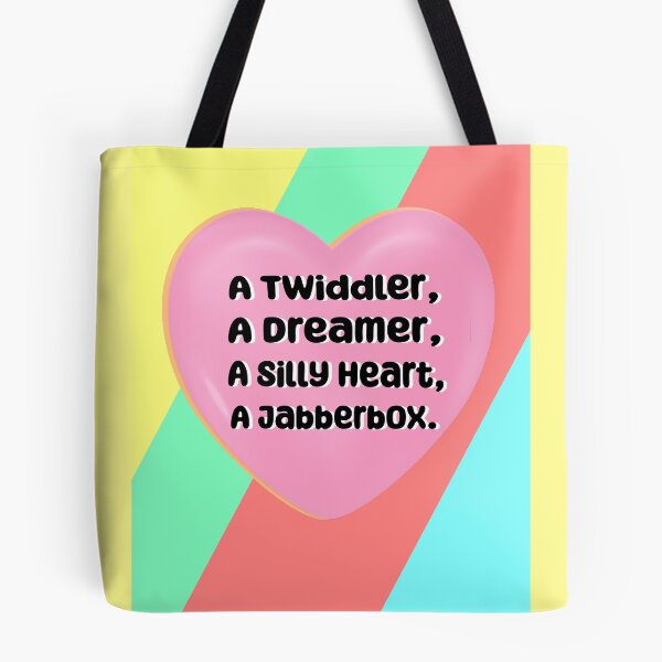 Item preview, Twiddler, dreamer, silly heart,  jabberbox designed and sold by GemimaRosaArt.