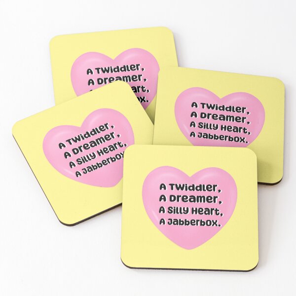 Item preview, Twiddler, dreamer, silly heart,  jabberbox designed and sold by GemimaRosaArt.