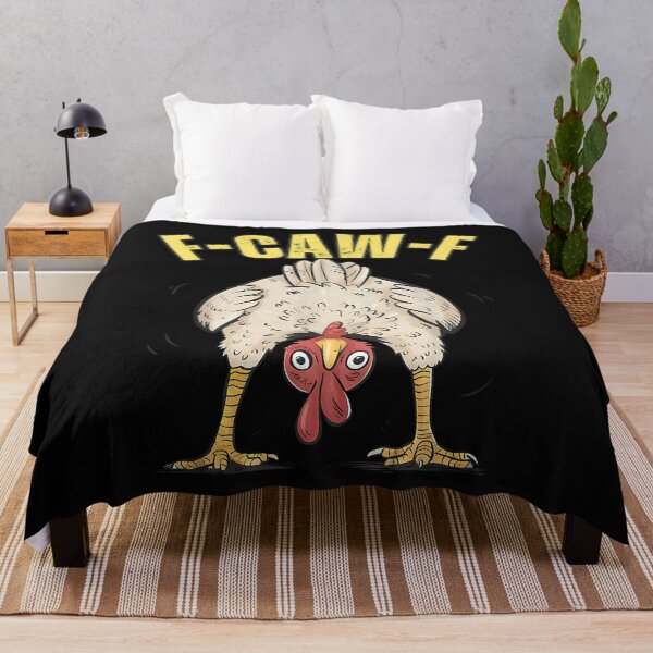 Item preview, Funny F-Caw-F Chicken Fcawf Chicken designed and sold by merlinnears.