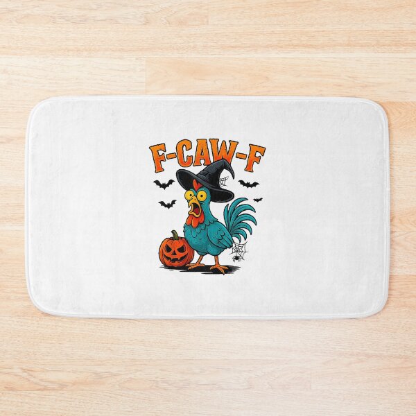 Item preview, Funny F-Caw-F Chicken Shirt Halloween Witch Hat Pumpkin designed and sold by merlinnears.
