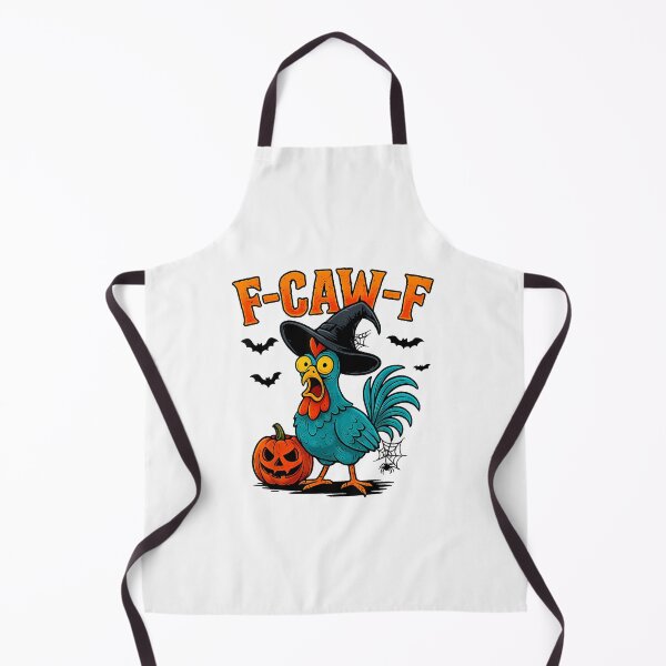 Item preview, Funny F-Caw-F Chicken Shirt Halloween Witch Hat Pumpkin designed and sold by merlinnears.