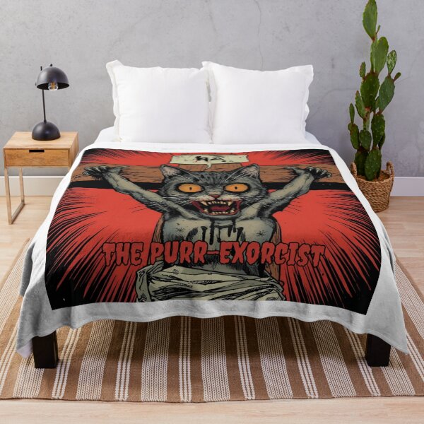 Item preview, The Purr-Exorcist designed and sold by PetJoyPrintsCO.