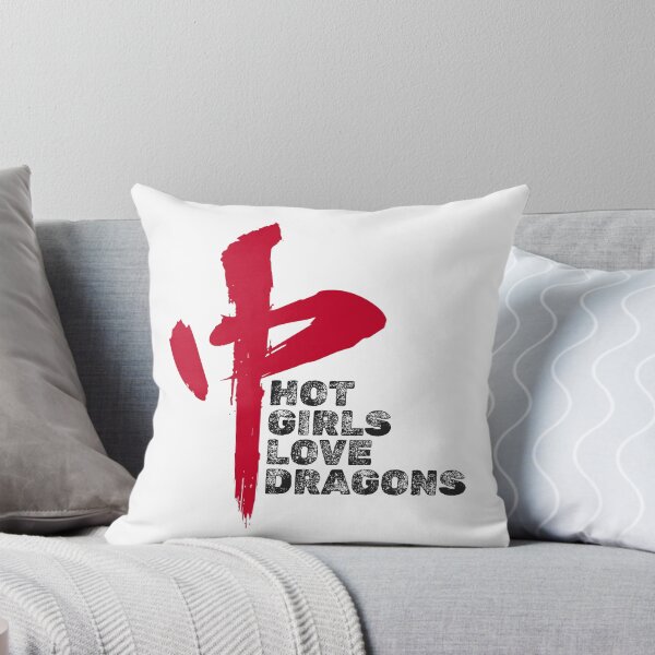 Item preview, Hot Girls Love Dragons With Red Dragon Symbol designed and sold by UNK-Fatigues.
