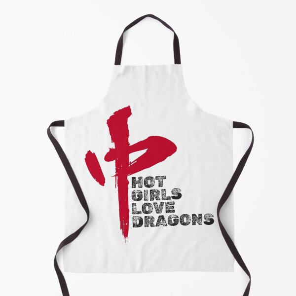 Item preview, Hot Girls Love Dragons With Red Dragon Symbol designed and sold by UNK-Fatigues.