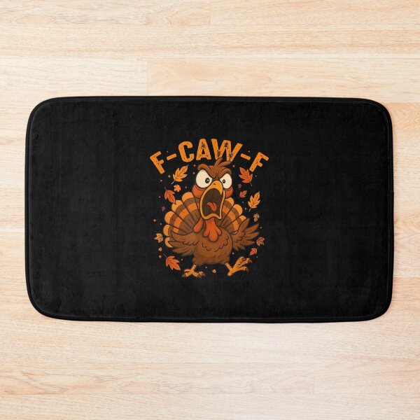 Item preview, Funny Thanksgiving Turkey Sarcastic F-Caw-F Gobbler Humor designed and sold by merlinnears.