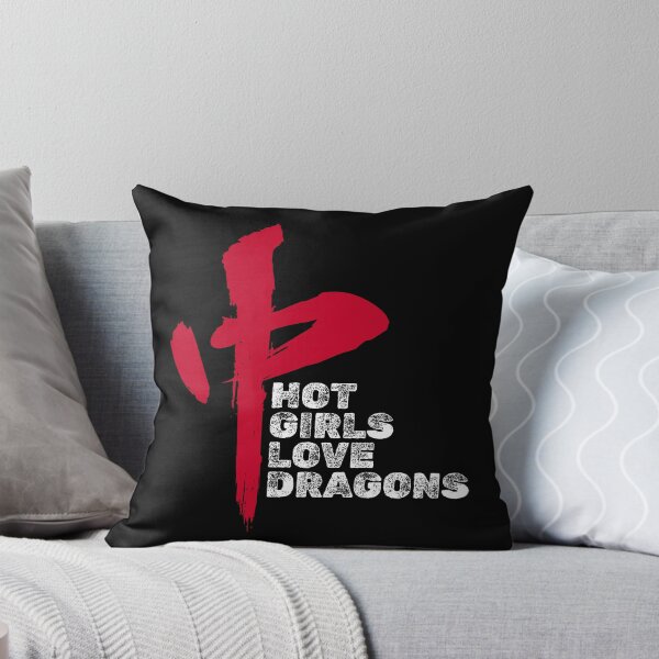 Item preview, Hot Girls Love Dragons With Red Dragon Symbol designed and sold by UNK-Fatigues.