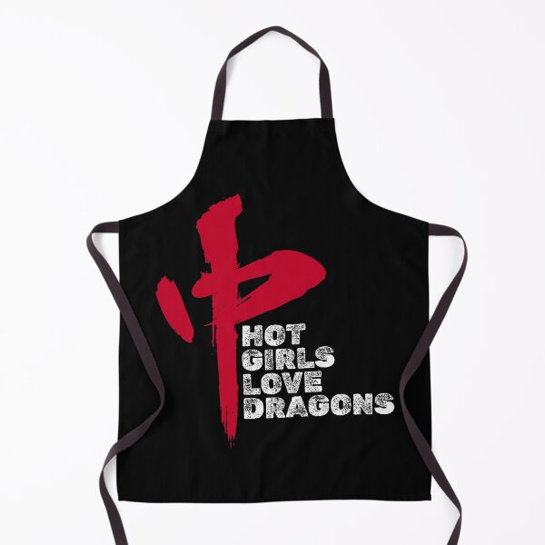 Item preview, Hot Girls Love Dragons With Red Dragon Symbol designed and sold by UNK-Fatigues.