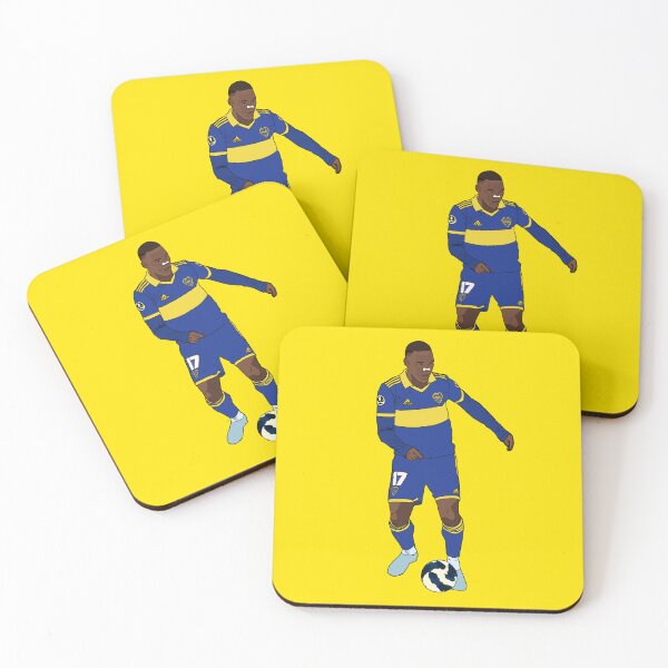 Item preview, Luis Advíncula  Blue Yellow Football Illustration Boca Juniors designed and sold by Ani.