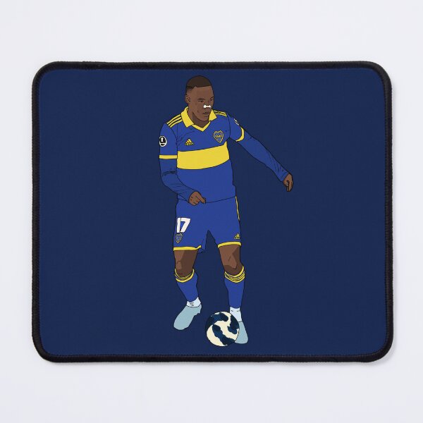 Item preview, Luis Advíncula Blue Yellow Football Illustration Boca Juniors designed and sold by Ani.