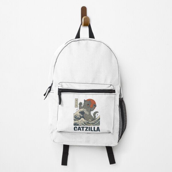 Item preview, CATZILLA – The Great Wave Feline (Ukiyo-e Kaiju Parody) designed and sold by DailyDrivesct.