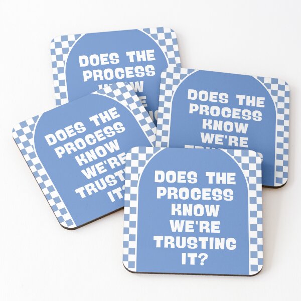 Item preview, Does the process know we're trusting it? Funny Quote Office designed and sold by Dondonmart.