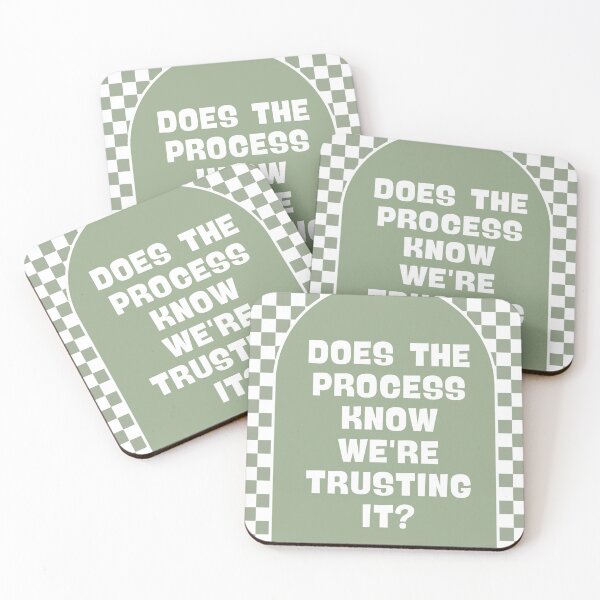 Item preview, Does the process know we're trusting it? Funny Quote Office designed and sold by Dondonmart.
