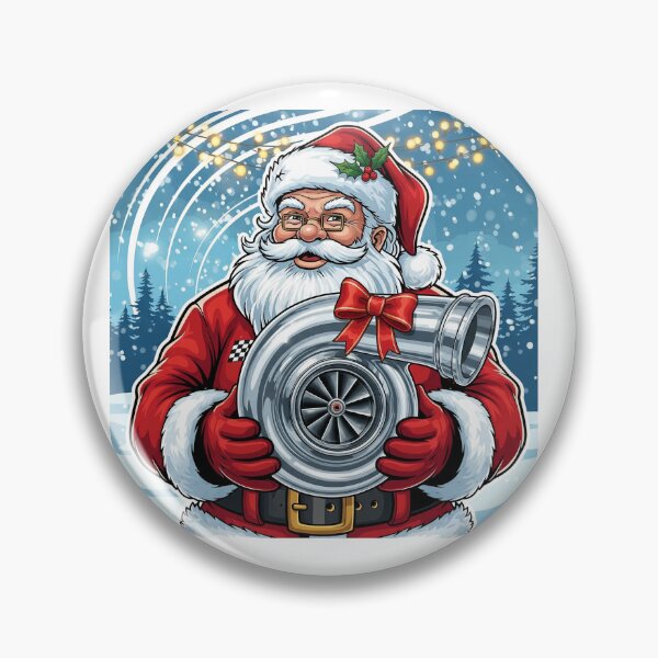 Item preview, Santa Turbocharger T-Shirt - Christmas Gift for Auto Enthusiasts, Fun Graphic  designed and sold by Vibepop.store.