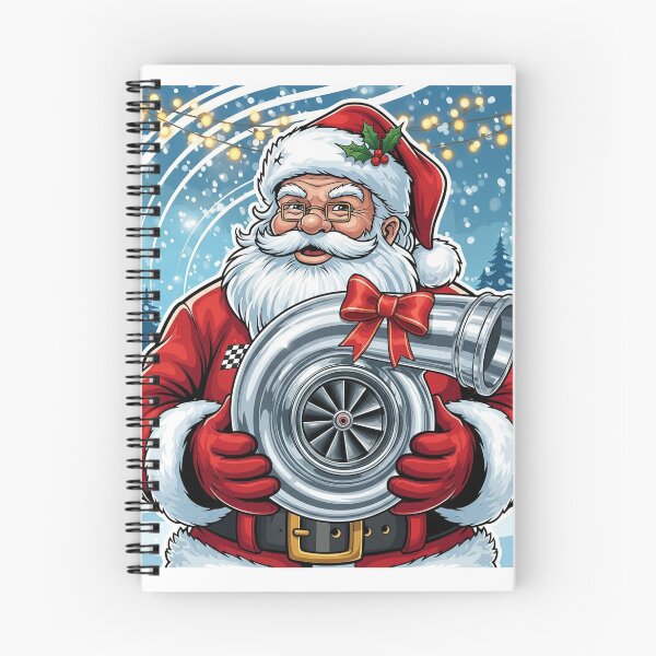 Item preview, Santa Turbocharger T-Shirt - Christmas Gift for Auto Enthusiasts, Fun Graphic  designed and sold by Vibepop.store.