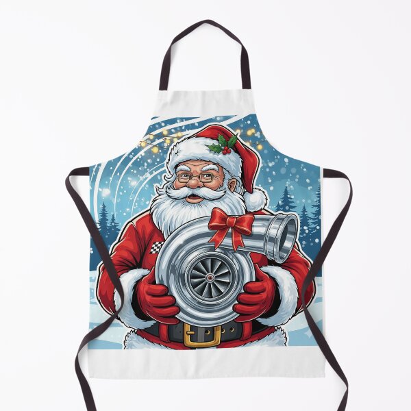 Item preview, Santa Turbocharger T-Shirt - Christmas Gift for Auto Enthusiasts, Fun Graphic designed and sold by Vibepop.store.