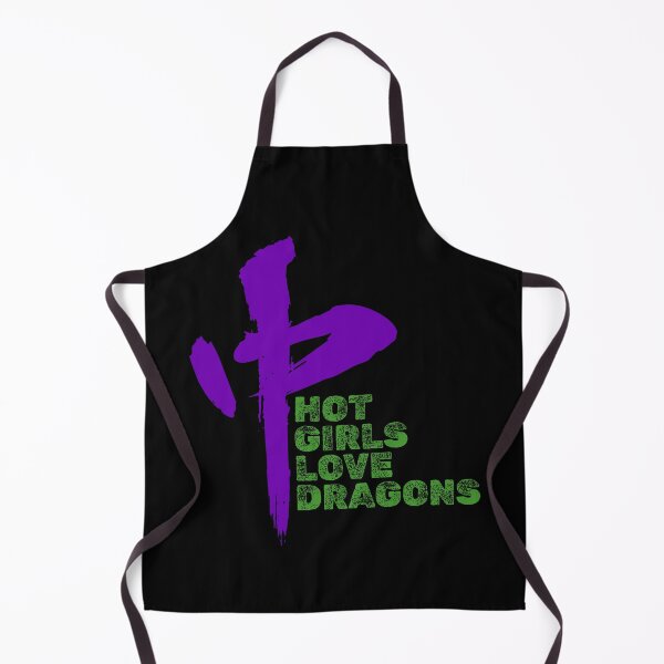 Item preview, Hot Girls Love Dragons With Red Dragon Symbol designed and sold by UNK-Fatigues.