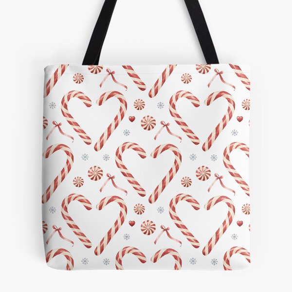 Item preview, Corazones de bastón de caramelo con mentas y cinta designed and sold by RowanDraco.