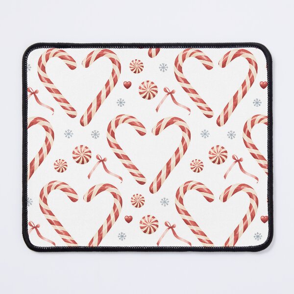 Item preview, Candy Cane Hearts with Peppermints and Ribbon designed and sold by RowanDraco.