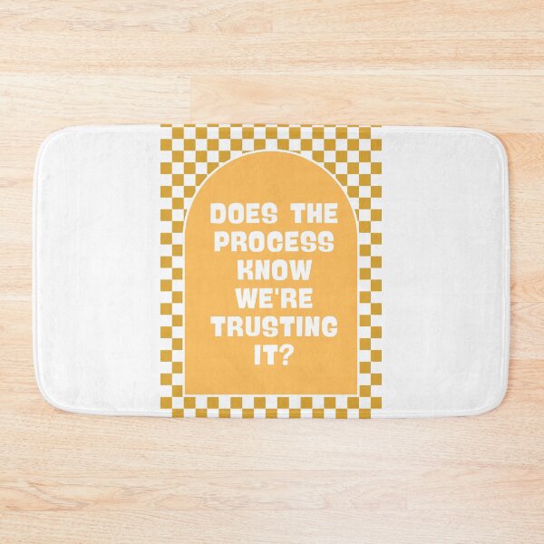Item preview, Does the process know we're trusting it? Funny Quote Office in Yellow designed and sold by Dondonmart.