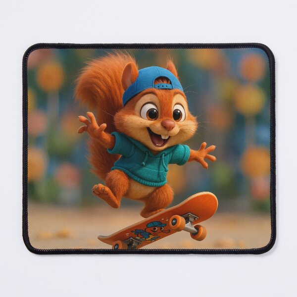 Item preview, Skater Red Squirrel 2 designed and sold by Sillytoe.