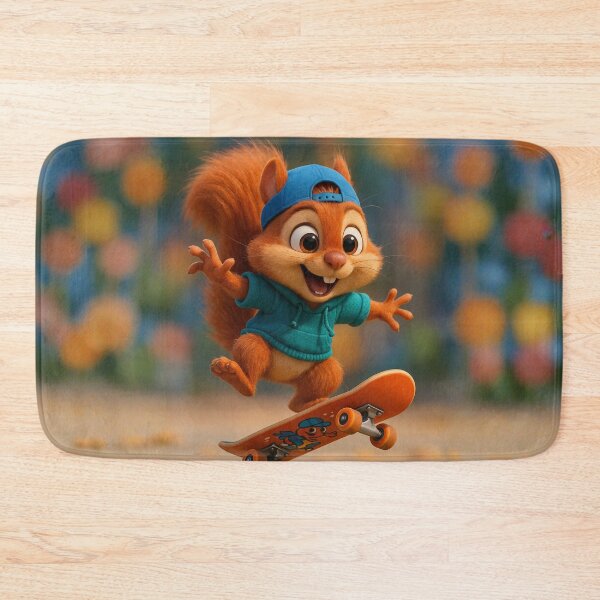 Item preview, Skater Red Squirrel 2 designed and sold by Sillytoe.
