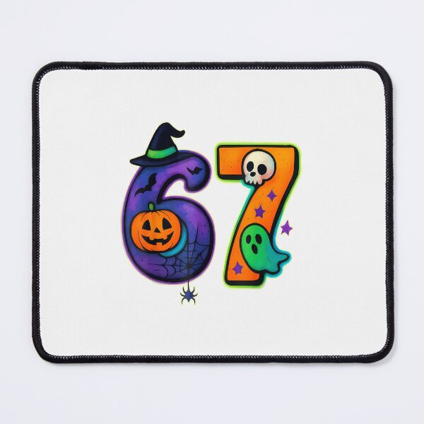 Item preview, Funny Halloween Six Seven 6 7 Meme 67 Gen-Alpha Slang designed and sold by grumpzara.