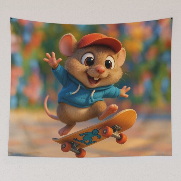 Item preview, Skater Rodent  designed and sold by Sillytoe.