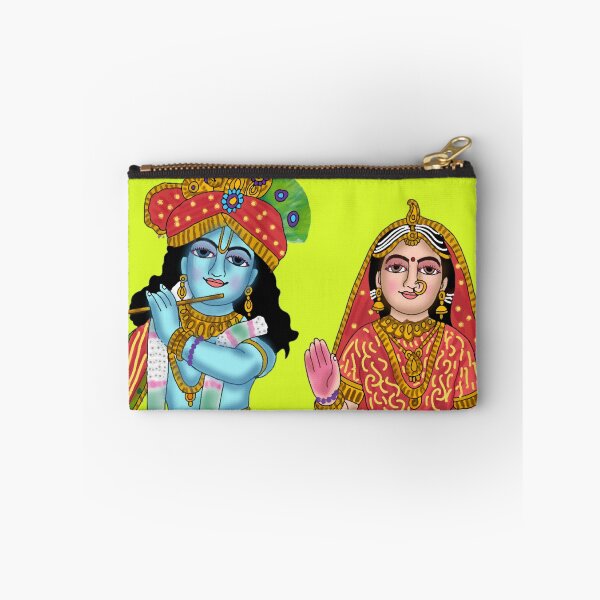 Item preview, Lord RadhaKrishna Digital Artwork | Divine Love & Devotion | Hindu Spiritual Wall Art & Gifts designed and sold by Harshit_Digital_Arts.