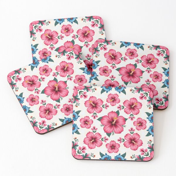 Artikelvorschau, Rosa und Blau Blumen entworfen und verkauft von RowanDraco.