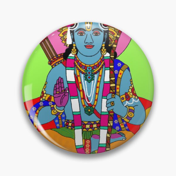 Item preview, Shree Ram Digital Artwork | Lord Rama Illustration | Hindu Spiritual Wall Decor & Gifts designed and sold by Harshit_Digital_Arts.