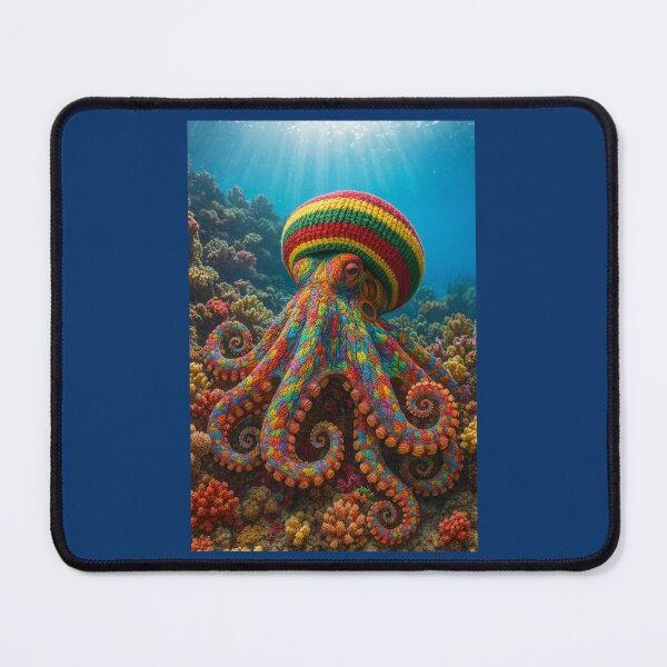 Item preview, Rasta Octopus designed and sold by Tridentulus.