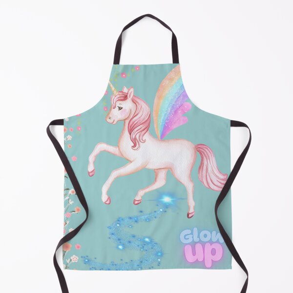 Item preview, Pastel Rainbow Unicorn Pegasus Glow Up Magic designed and sold by VibranPalette.