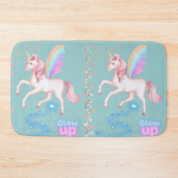 Item preview, Pastel Rainbow Unicorn Pegasus Glow Up Magic designed and sold by VibranPalette.
