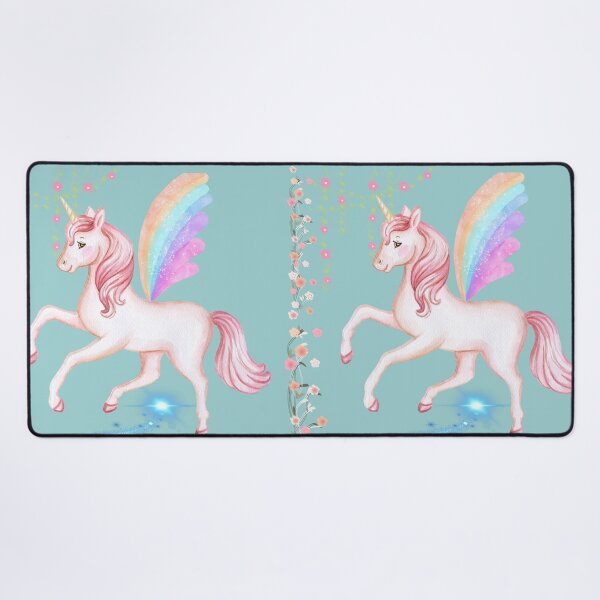 Item preview, Pastel Rainbow Unicorn Pegasus Glow Up Magic designed and sold by VibranPalette.