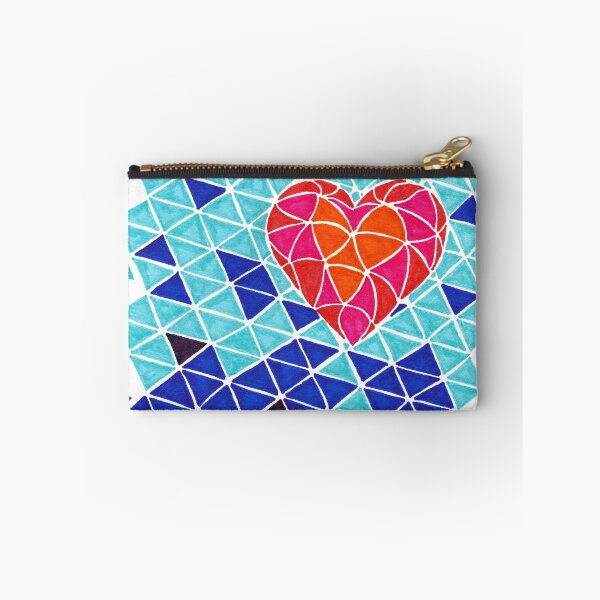 Item preview, Geometric triangles heart designed and sold by hamdrawings.